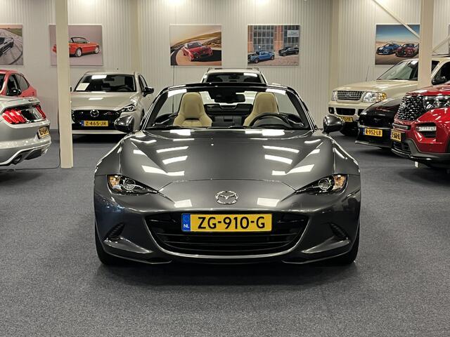 Mazda MX-5 ND Roadster 1.5 SkyActiv-G 132PK Chairo Limited Bose Leder PDC Apple CarPlay
