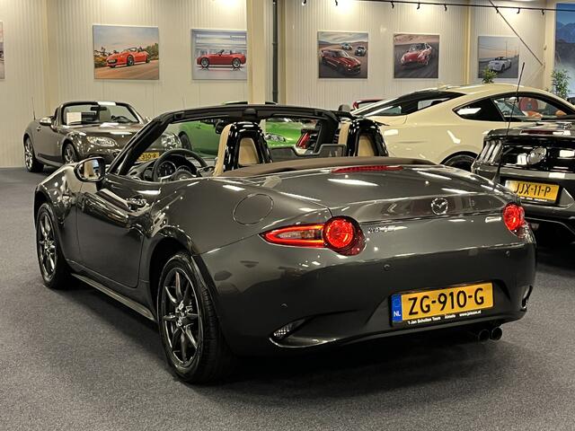 Mazda MX-5 ND Roadster 1.5 SkyActiv-G 132PK Chairo Limited Bose Leder PDC Apple CarPlay