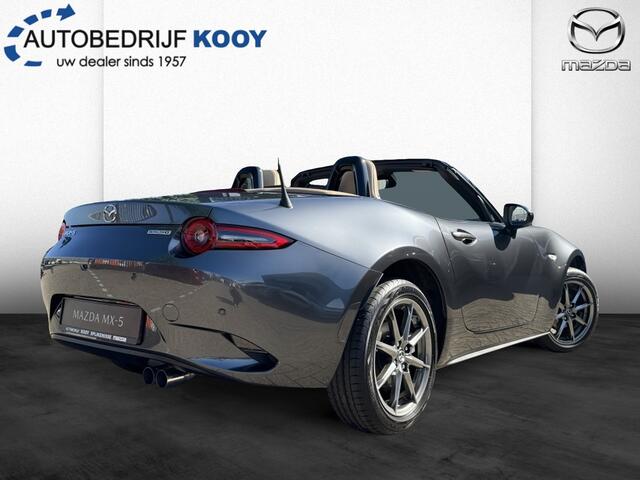 Mazda MX-5 1.5 132pk Kazari / Beige leer / Bose / Adaptieve LED koplampen
