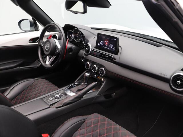 Mazda MX-5 RF 2.0 SkyActiv-G 184 GT-M | Snowflake White Pearl | Automaat | RF (hardtop cabrio) | GT-M | Apple-carplay & android auto |