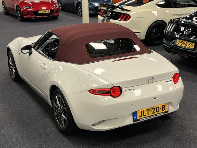 Mazda MX-5 ND Roadster 1.5 SkyActiv-G 132PK 100th Anniversary Bose Leder Camera PDC Apple CarPlay