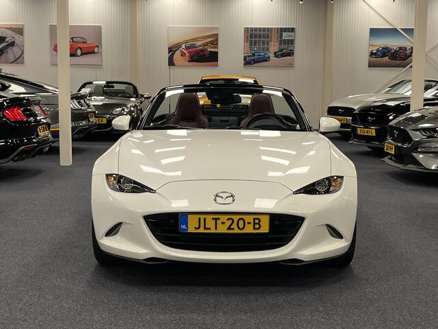 Mazda MX-5 ND Roadster 1.5 SkyActiv-G 132PK 100th Anniversary Bose Leder Camera PDC Apple CarPlay