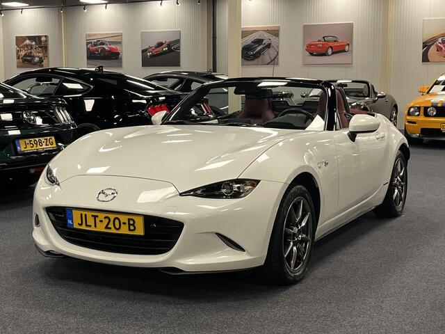 Mazda MX-5 ND Roadster 1.5 SkyActiv-G 132PK 100th Anniversary Bose Leder Camera PDC Apple CarPlay