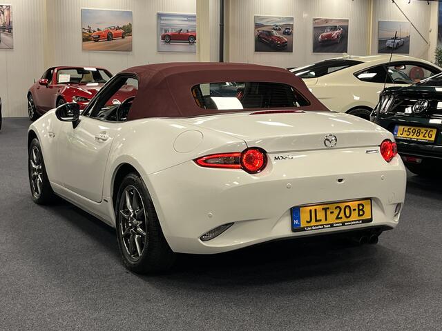 Mazda MX-5 ND Roadster 1.5 SkyActiv-G 132PK 100th Anniversary Bose Leder Camera PDC Apple CarPlay