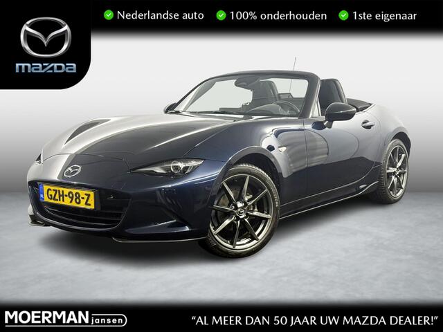 Mazda MX-5 1.5 SkyActiv-G 132 / NL auto / 1e eig / Bijz. uitvoering / Navigatie / BTW auto