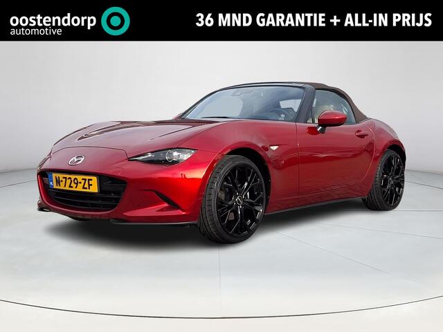 Mazda MX-5 2.0 SkyActiv-G 184 GT-M | Apple Carplay/Android Auto | Stoelverwarming | Cruise Control | Achteruitrijcamera | Lichtmetalen velgen |