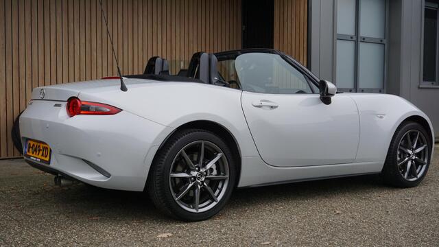 Mazda MX-5 2.0 SkyActiv-G 184PK GT-M leder Bose LED 17inch LM Keyless DAB App-Connect *Ceramic Metallic* 31830km!