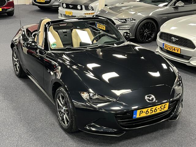 Mazda MX-5 ND Roadster 1.5 SkyActiv-G 131PK Sakura Limited Bose Leder PDC Apple CarPlay