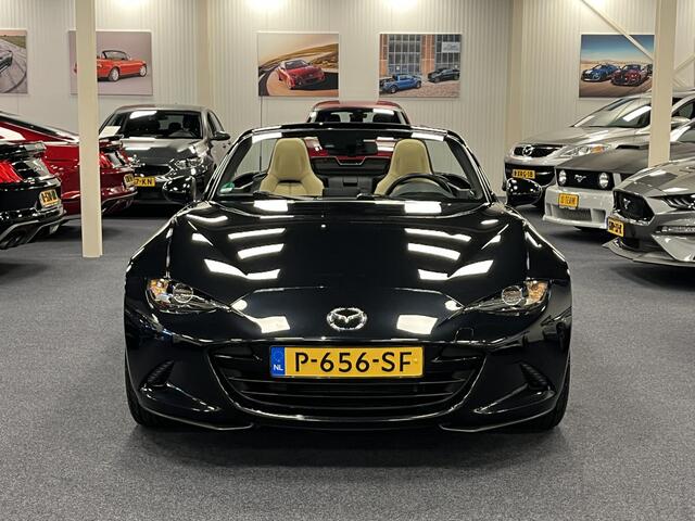 Mazda MX-5 ND Roadster 1.5 SkyActiv-G 131PK Sakura Limited Bose Leder PDC Apple CarPlay