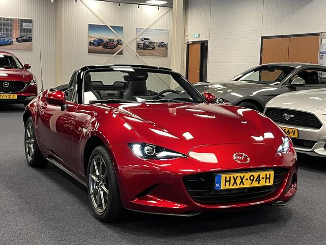 Mazda MX-5 ND Roadster 1.5 SkyActiv-G 132 Exclusive-Line Bose Leder Camera PDC Apple CarPlay