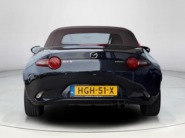 Mazda MX-5 1.5 SkyActiv-G 132 Kazari | Cruise Control | Navigatie | PDC | Camera | Lichtmetaal | Keyless Entry / Start | Lichtmetalen velgen | BOSE Premium Audio |