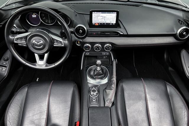 Mazda MX-5 RF 1.5 SkyActiv-G 132 GT-M | Leder | Stoelverwarming | Camera | LED | Navigatie