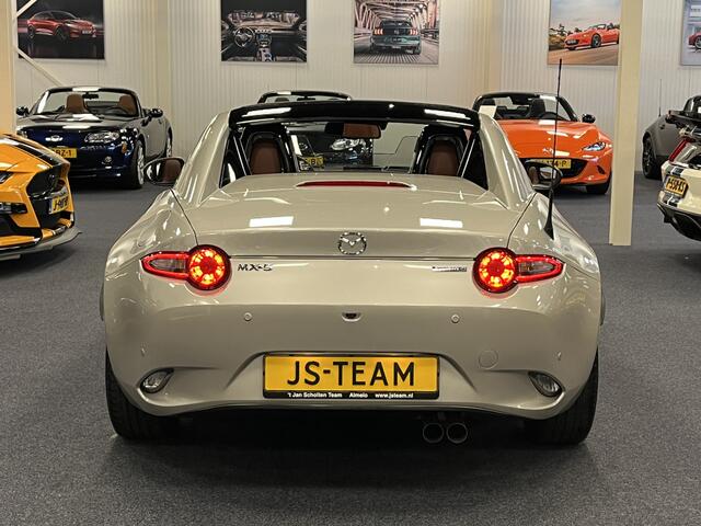 Mazda MX-5 ND RF 2.0 SkyActiv-G 184PK Luxury Bose Leder Camera PDC Apple CarPlay