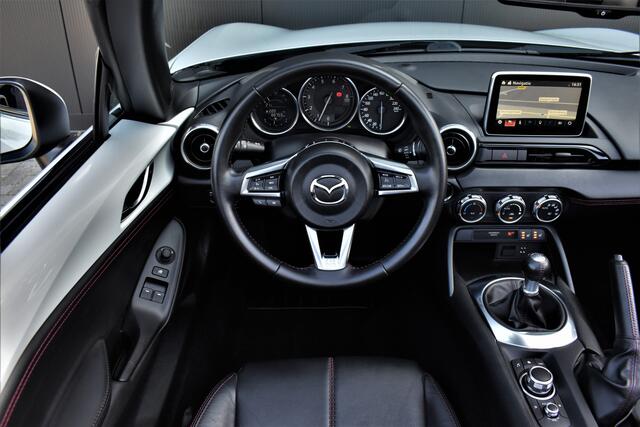 Mazda MX-5 2.0 161pk SkyActiv-G 160 GT-M Bose/Led/Leer/Keyless/Climate/Stoelverw./Cruise/Lmv17"