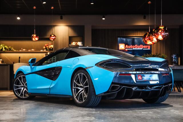 Mclaren 570S Spider 570S Spider Leder Bi-Color, Ceramic Brakes, Lift System, Bower & Wilkins, Carbon, Volledig Dealer onderhoud Slechts 41876km, Lmv.