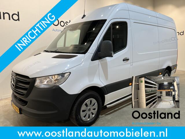 Mercedes-Benz 311 CDI Sprinter L2H2 RWD / Euro 6 / Servicebus / Bott inrichting / 220V / Airco / Oprijplaat / Compressor / CarPlay / Camera