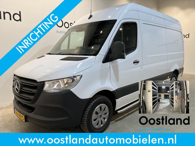 Mercedes-Benz 311 CDI Sprinter L2H2 RWD / Euro 6 / Servicebus / Bott inrichting / 220V / Airco / Oprijplaat / Compressor / CarPlay / Camera
