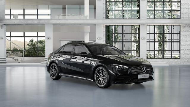Mercedes-Benz A-KLASSE 250 e Business Solution AMG | Nightpakket | Parkeerpakket met 360°-camera | KEYLESS GO-comfortpakket | AMG Line Plus pakket | Head-up display | Dodehoekassistent | Extra USB-poorten |