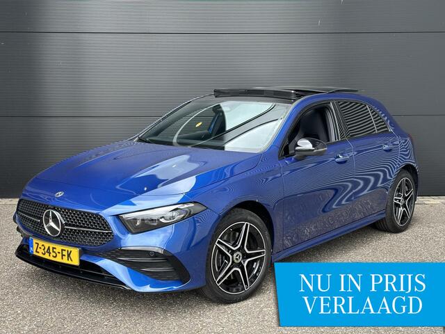 Mercedes-Benz A-KLASSE 250 e AMG Line | Panoramadak | Night Pakket | Dodehoekassistent | MULTIBEAM LED Koplampen | Sfeerverlichting | Stoelverwarming | Achteruitrijcamera | Elektrisch Inklapbare Buitenspiegels