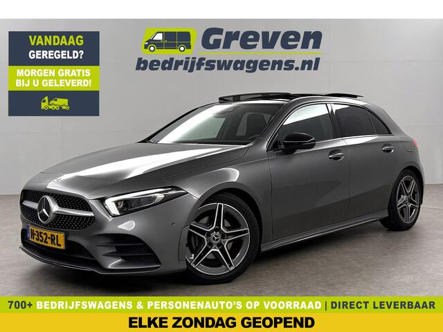Mercedes-Benz A-KLASSE 180 AMG Pano Multibeam LED Sfeerverl. Virtual Burmester Memory Seat Camera Cruise Clima 18"LMV Navi PDC