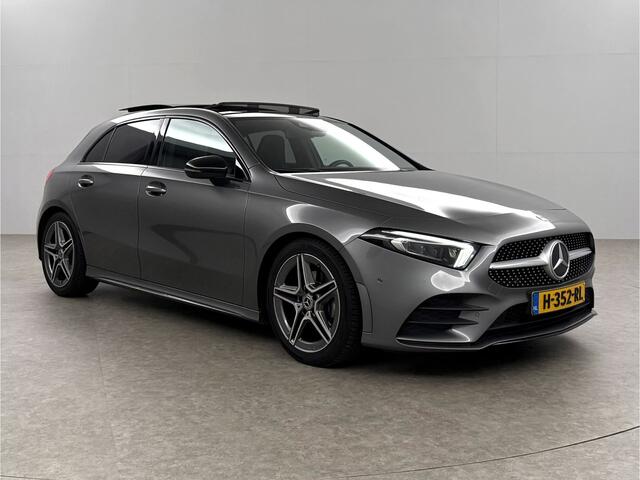 Mercedes-Benz A-KLASSE 180 AMG Pano Multibeam LED Sfeerverl. Virtual Burmester Memory Seat Camera Cruise Clima 18"LMV Navi PDC