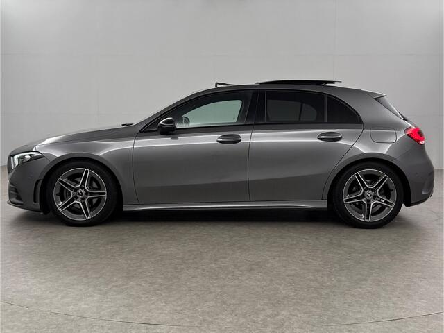 Mercedes-Benz A-KLASSE 180 AMG Pano Multibeam LED Sfeerverl. Virtual Burmester Memory Seat Camera Cruise Clima 18"LMV Navi PDC