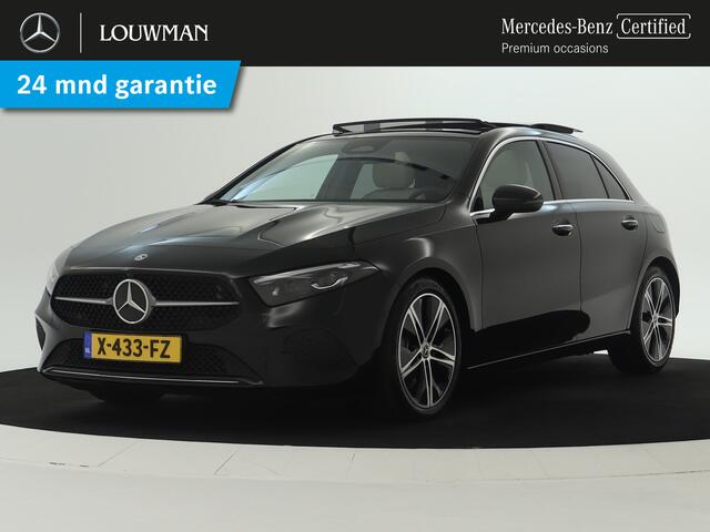 Mercedes-Benz A-KLASSE 180 Luxury Line | Sfeerverlichting | Panoramadak | Achteruitrijcamera | Digitale radio | Inclusief 24 maanden MB Certified garantie voor Europa.