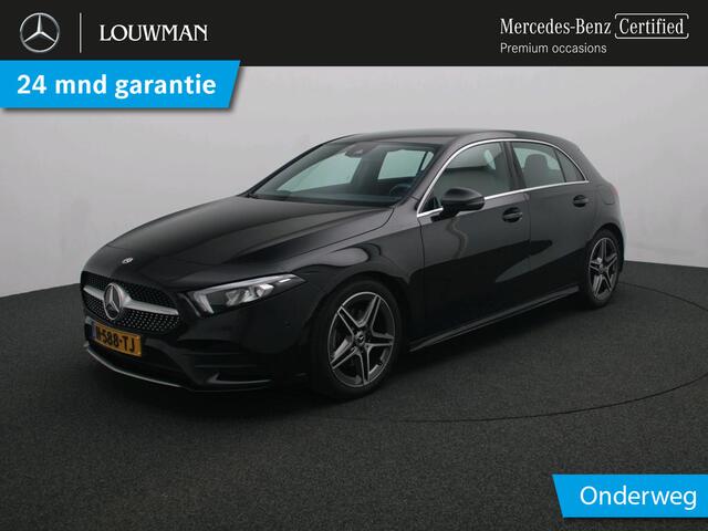 Mercedes-Benz A-KLASSE 160 AMG Sportpakket | Parkeerpakket met Camera | Led Verlichting | Cruise Controle | MBUX Navigatie | Inclusief 24 maanden Mercedes-Benz Certified garantie voor Europa.
