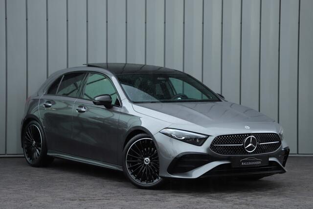 Mercedes-Benz A-KLASSE 180 AMG Aut7 | Head-up | Keyles-go | Burmester | Pano | Sfeerverlichting | Multi-beam | 2023.