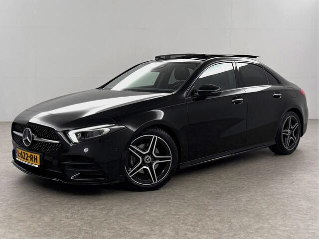 Mercedes-Benz A-KLASSE 180 AMG Pano Sfeerverl. Burmester Camera Virtual LED Memory Clima Cruise Navi PDC 18''LMV