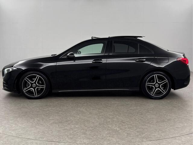 Mercedes-Benz A-KLASSE 180 AMG Pano Sfeerverl. Burmester Camera Virtual LED Memory Clima Cruise Navi PDC 18''LMV