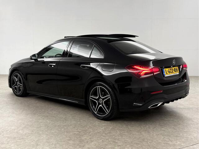 Mercedes-Benz A-KLASSE 180 AMG Pano Sfeerverl. Burmester Camera Virtual LED Memory Clima Cruise Navi PDC 18''LMV