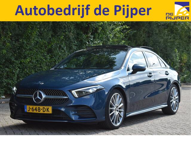 Mercedes-Benz A-KLASSE 220 Premium Plus AMG Line 191 PK | NL-Auto | Zéér vol | Burmester | Keyless | Stoelmassage | Widescreen | Mem.stoelen | Pano.dak | Full LED