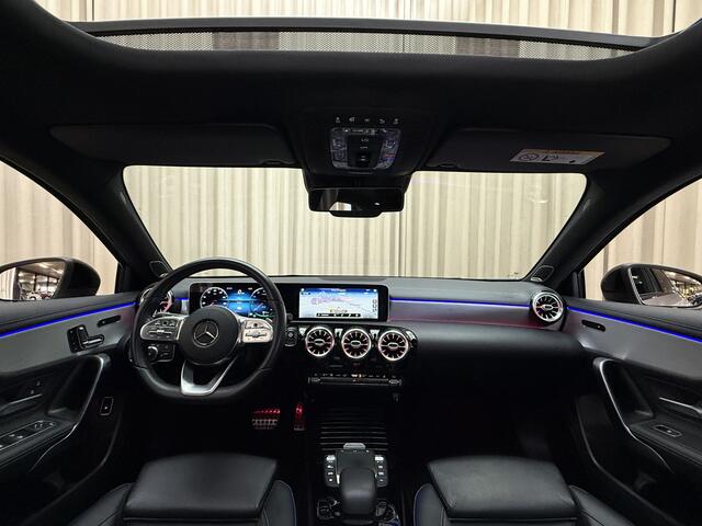 Mercedes-Benz A-KLASSE 250 e *AMG* Panoramadak / Burmester / Ambient / Adapt. Cruise / Memory / LED / Leder / Camera / Navigatie / 18'' LMV
