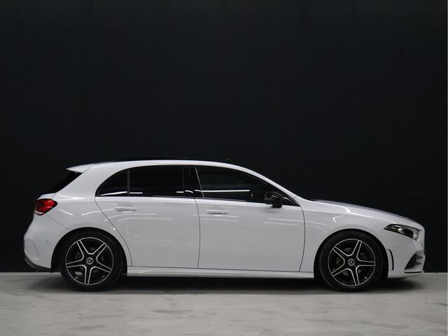 Mercedes-Benz A-KLASSE 160 AMG Sport [SCHUIFKANTELDAK, CAMERA, PDC V+A, APPLE CARPLAY, ANDROID AUTO, CRUISE CONTROL, NAVIGATIE, AIRCONDITIONING, AMG PAKKET, NIEUWSTAAT]