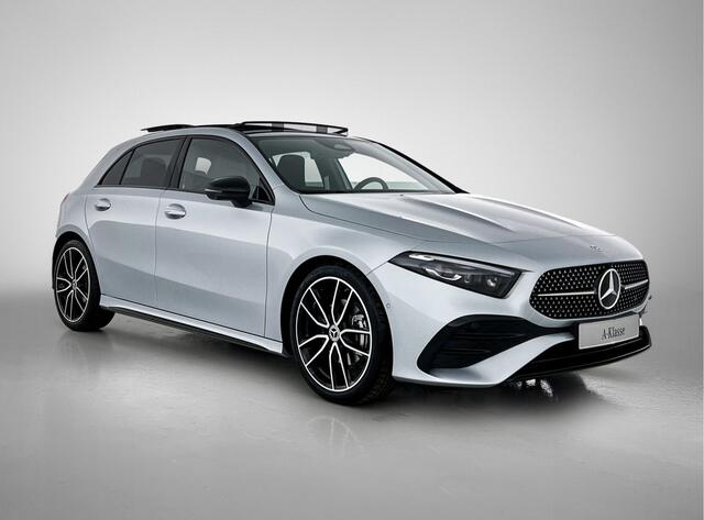 Mercedes-Benz A-KLASSE 180 Business Solution AMG | Nightpakket | Premium Plus pakket | Parkeerpakket met 360°-camera | KEYLESS GO | Head-up display | Dodehoekassistent | Stoelverwarming voor | EASY PACK achterklep |