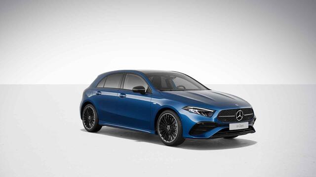 Mercedes-Benz A-KLASSE 250e Star Edition AMG Line | Panoramaschuifdak | Night | 19 inch AMG-velgen | Achteruitrijcamera