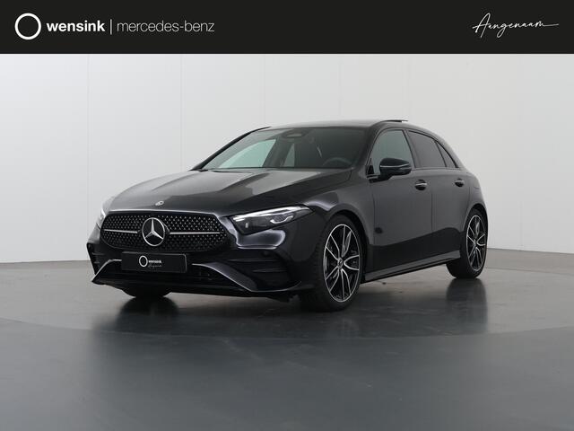 Mercedes-Benz A-KLASSE 180 Business Solution AMG | Panoramaschuifdak | AMG Line Plus | Night | Head-up display | Dodehoekassist |