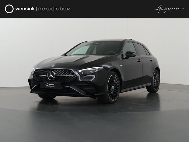 Mercedes-Benz A-KLASSE 250e Business Solution AMG | Panoramaschuifdak | Night | 360°-camera | Stoelverwarming voor |
