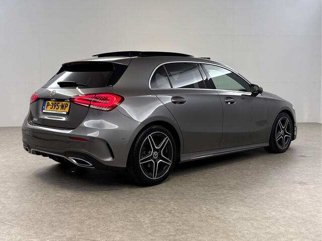 Mercedes-Benz A-KLASSE 180 AMG Pano Sfeerverl. LED Carplay Virtual Clima Cruise Navi PDC 18''LMV