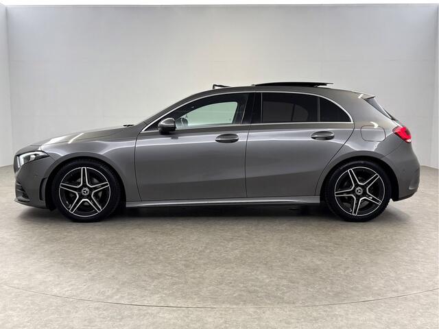 Mercedes-Benz A-KLASSE 180 AMG Pano Sfeerverl. LED Carplay Virtual Clima Cruise Navi PDC 18''LMV