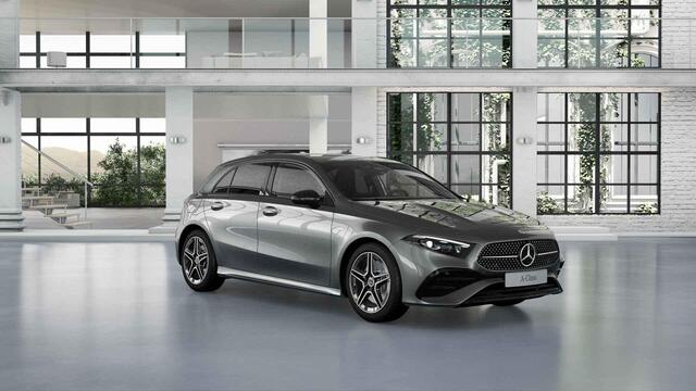 Mercedes-Benz A-KLASSE 250e Business Solution AMG | Panorama-schuifdak | Night pakket | Sfeerverlichting | Stoelverwarming