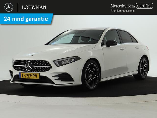 Mercedes-Benz A-KLASSE 180 AMG Limousine | NIGHT pakket | Sfeerverlichting | Spiegel pakket | Parkeer pakket + achter camera Inclusief 24 maanden MB Certified garantie voor Europa.
