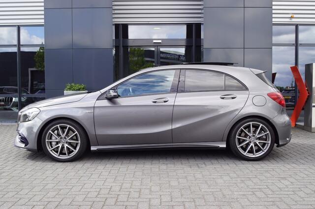 Mercedes-Benz A-KLASSE A45 AMG 4Matic Stage 1/ Downpipe/ Panodak /Carplay /Leer/Harman Kardon/Camera