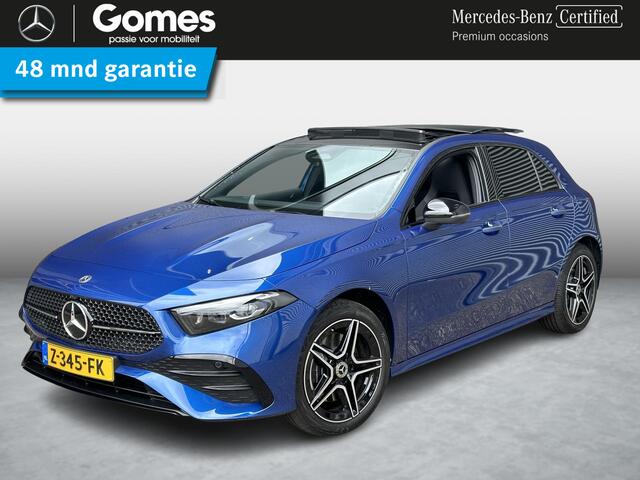 Mercedes-Benz A-KLASSE 250 e AMG Line | Panoramadak | Night Pakket | Dodehoekassistent | MULTIBEAM LED Koplampen | Sfeerverlichting | Stoelverwarming | Achteruitrijcamera | Elektrisch Inklapbare Buitenspiegels