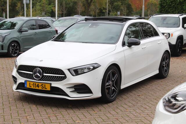 Mercedes-Benz A-KLASSE 200 Business Solution AMG / Panoramadak / Camera / Leder&Alcantara / 18'' / Stoelverwarming / LED / DAB / Cruise Control