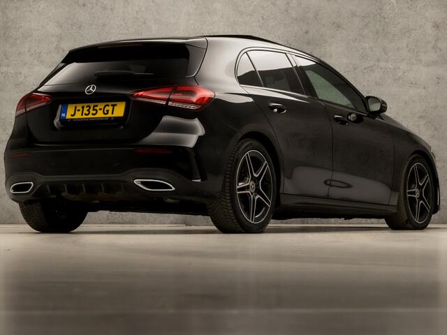 Mercedes-Benz A-KLASSE 220 AMG Sport 191Pk Automaat (SCHUIFDAK, SFEERVERLICHTING, APPLE CARPLAY, GROOT NAVI, LEDER/ALCANTARA, STOELVERWARMING, WIDESCREEN, CAMERA, NIEUWSTAAT)