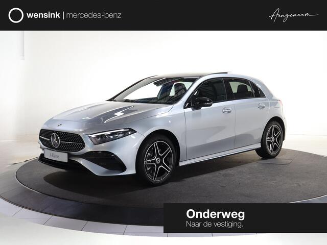 Mercedes-Benz A-KLASSE 250e Business Solution AMG | Panoramaschuifdak | Stoelverwarming | Achteruitrijcamera | MULTIBEAM LED | Nightpakket |