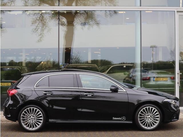 Mercedes-Benz A-KLASSE 250 e Star Edition AMG Line | Panoramadak | Multispaak | LED | Burmester | Camera | LED | Automaat