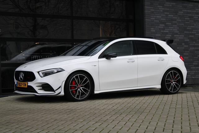 Mercedes-Benz A-KLASSE AMG 35 4MATIC Edition 1 | FULL OPTION! | SCHAALSTOELEN | PANO | BURMESTER | STERRENHEMEL | HUD | MEMORY | 360 |